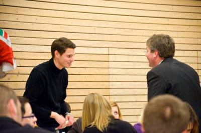 Winfried Mack MdL gratuliert dem neuen Vorsitzenden Christoph Mayer