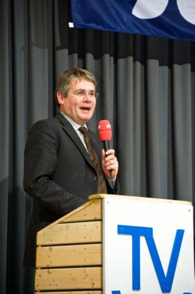 Winfried Mack MdL bei seinem Gru�wort